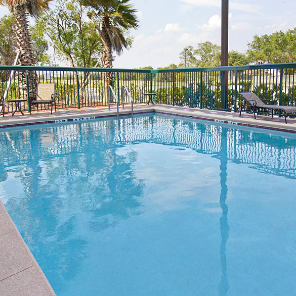 look through our amenities image gallery showing outdoor pool